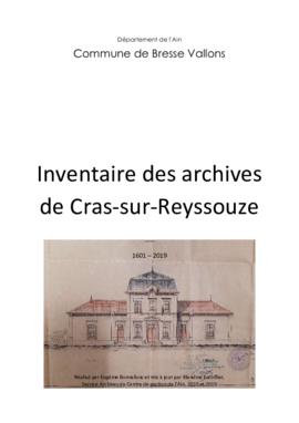 Fonds communal de Cras-sur-Reyssouze