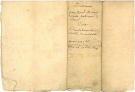 Papiers privés. - Quittance de Benoît Lorin, boulanger de [Châtillon] au profit de Claude [Borell...