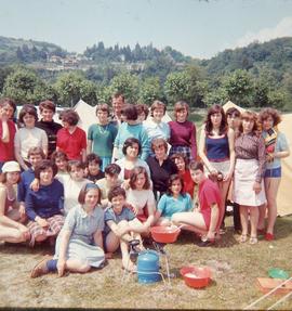 Ecole ménagère de Lhuis, camping Artemare.