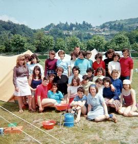 Ecole ménagère de Lhuis, camping Artemare.