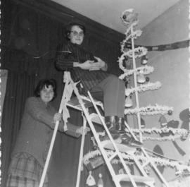 Ecole ménagère de Lhuis : Noël 1963
