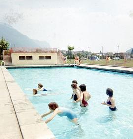 Ecole ménagère de Lhuis, camping Artemare.