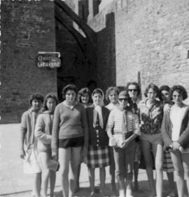 Ecole ménagère de Lhuis : voyage en Bretagne, Saint-Malo.