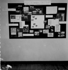 Ecole ménagère de Lhuis : Exposition du 20 mai 1962.