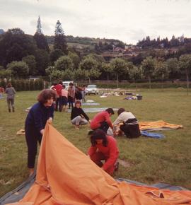 Ecole ménagère de Lhuis, camping Artemare.