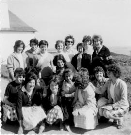 Ecole ménagère de Lhuis : voyage en Bretagne, Ile de Bréhut.