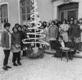 Ecole ménagère de Lhuis : Noël 1963