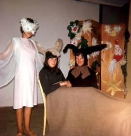 Ecole ménagère de Lhuis, activités 1964-1965 et fête 1965