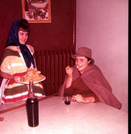 Ecole ménagère de Lhuis, fêtes (1965)
