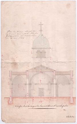 Agrandissement et reconstruction de l’église.