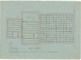 Plan pour la construction de l'école mixte du hameau de Dergis – Sainte Anne, vue 05.