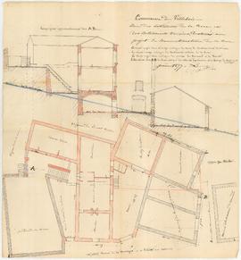 Presbytère. – Projet de reconstruction.