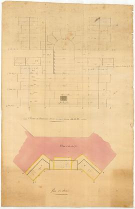 Plan en coupe et des élévations n°2 du Fort Saint-Irénée.